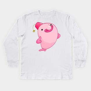 Turkish Blobfish Kids Long Sleeve T-Shirt